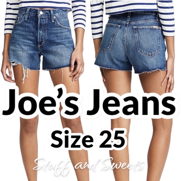 Joe´s Jeans The High Rise Smith Shorts 25 NWT Jean Shorts